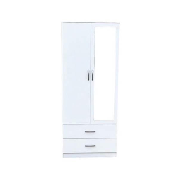 2 door wardrobe with 2 drawers