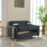 Kuzey 2 Seater Sofa Bed storage