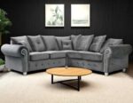 Ashwin Grey Corner Sofa