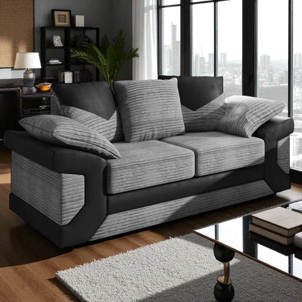 Dino 2 Seater Fabric Sofa