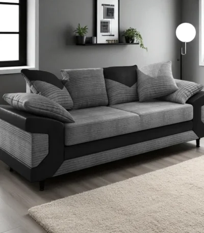 Dino 3 Seater Fabric Sofa