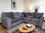 Grey Lilly Corner Sofa