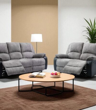 Rio Jumbo Cord 3+2 Seater Recliner Sofa Set