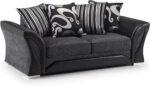 shannon 3 seater fabric sofa