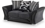 Shannon 2 Seater Fabric Sofa grey