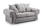 verona 2 seater sofa grey