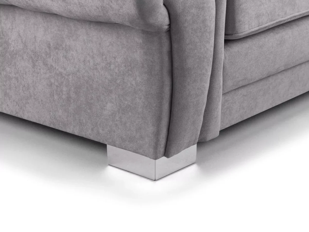 verona sofa chrome legs
