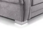 verona sofa chrome legs