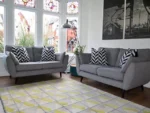 Zinc 3 and 2 Seater Sofa Set